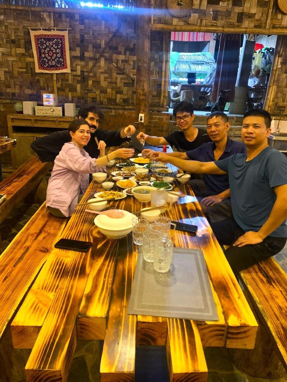 Pu Luong Cuisine Garden Homestay Lang Bang Екстериор снимка
