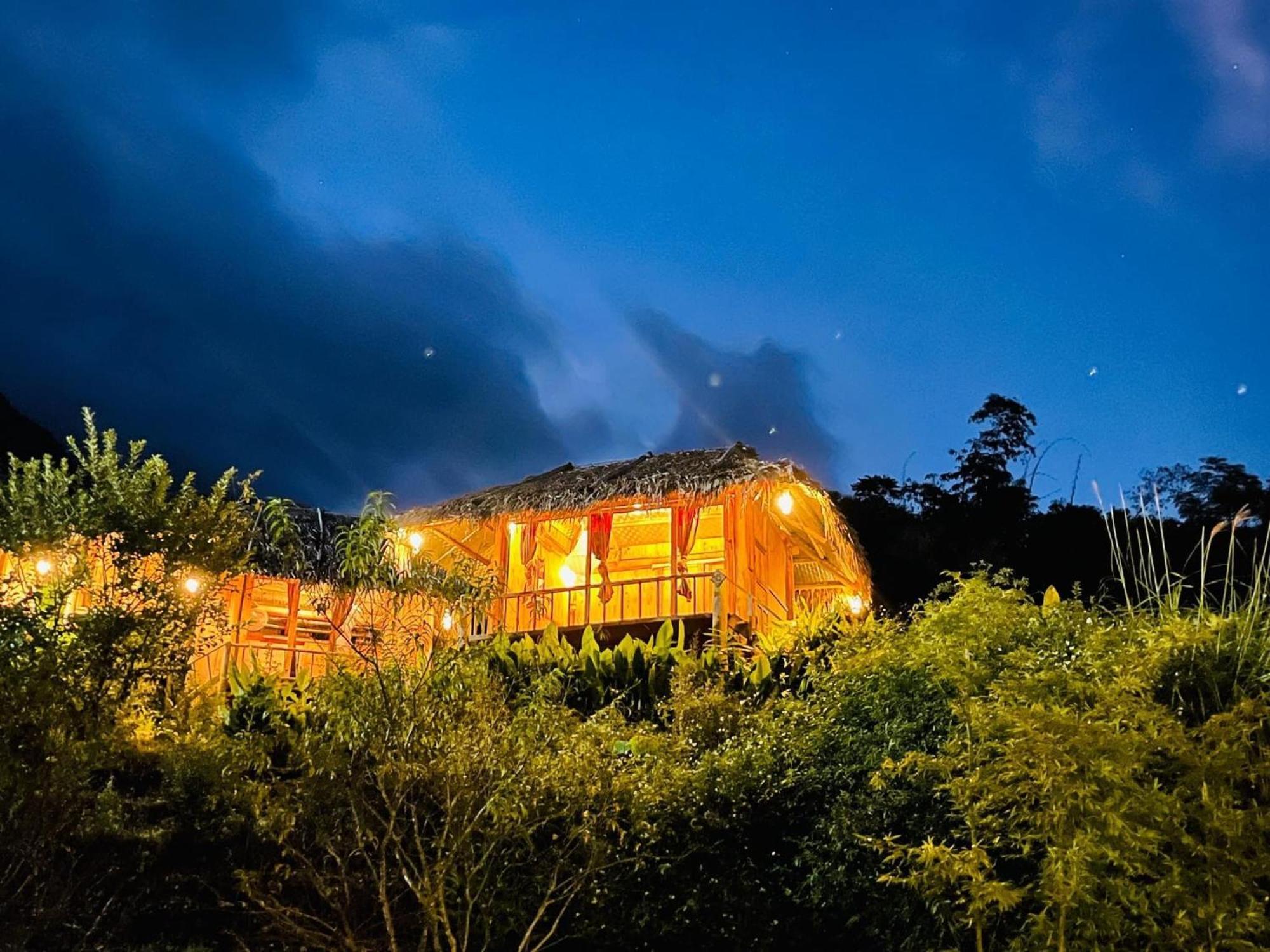 Pu Luong Cuisine Garden Homestay Lang Bang Екстериор снимка