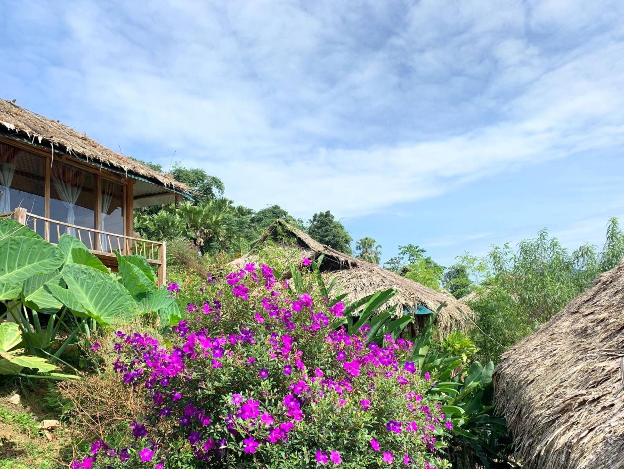 Pu Luong Cuisine Garden Homestay Lang Bang Екстериор снимка